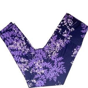 American Eagle Leggings purple active sz m 8-10